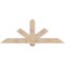 Ekena Millwork Kennewick Smooth Timber Gable Bracket, Douglas Fir, 72"W x 27"H x 5 1/2"D x 5 1/2"F, 9/12 Pitch GBW072X27X0606KEN00SDF - alternate 1